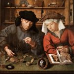 The Moneylender and His Wife by Quentin Metsys