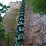 Spiral Staircase na Taihang planini,Kina