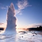 The Strokkur geyser, Island