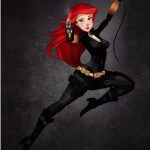 Ariel kao Black Widow