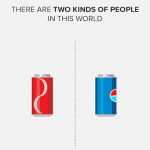 Ljudi koji preferiraju Coca Colu i oni kojima je draži Pepsi