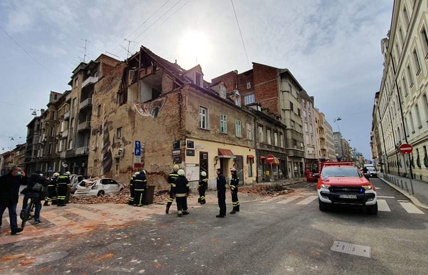 potres u Zagrebu | foto: DVD Trnje
