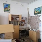 Srednja škola Glina nakon potresa