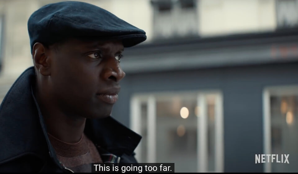 screenshot iz trailera za drugu sezonu serije lupin