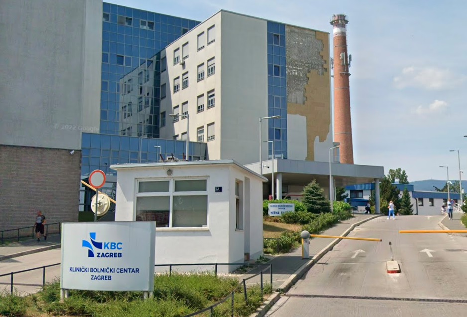 Ulaz u bolnički kompleks KBC-a Zagreb