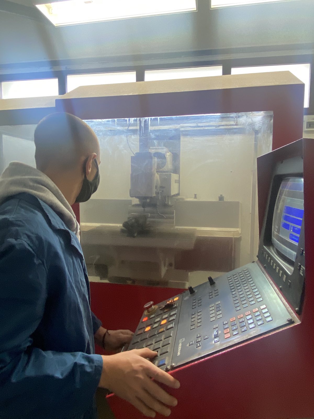 Praktična nastava na CNC stroju
