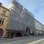 Hotelijersko-turistička škola u Frankopanskoj ulici u Zagrebu za vrijeme obnove