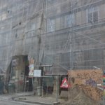 Hotelijersko-turistička škola u Frankopanskoj ulici u Zagrebu za vrijeme obnove
