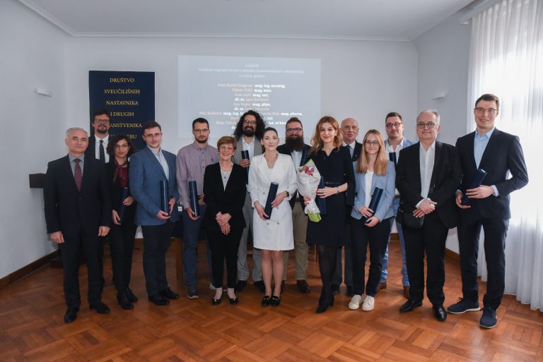 Društvo sveučilišnih nastavnika i drugih znanstvenika u Zagrebu dodijelilo je Godišnje nagrade mladim znanstvenicima i umjetnicima