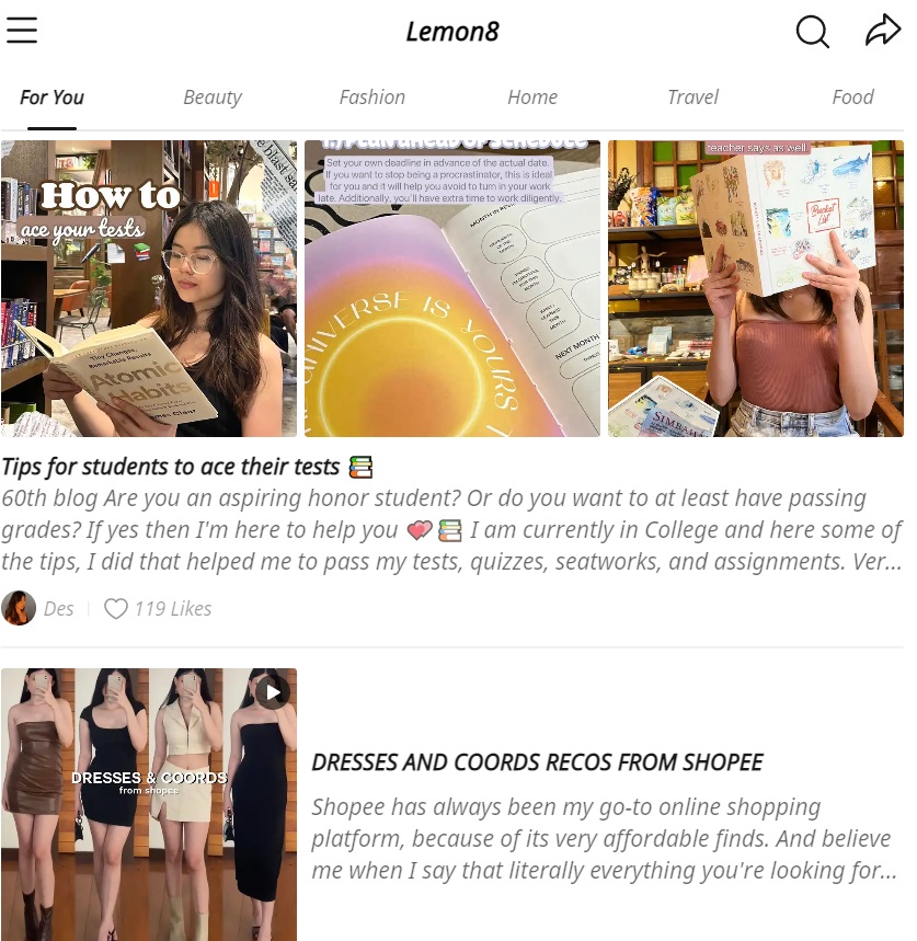 lemon8 aplikacija nova društvena mreža