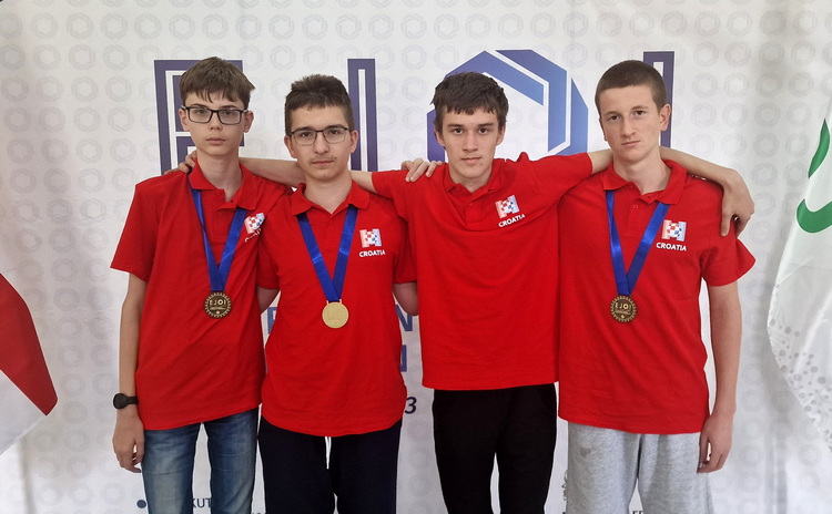 Učenici koji su, na Europskoj juniorskoj informatičkoj olimpijadi osvojili medalje