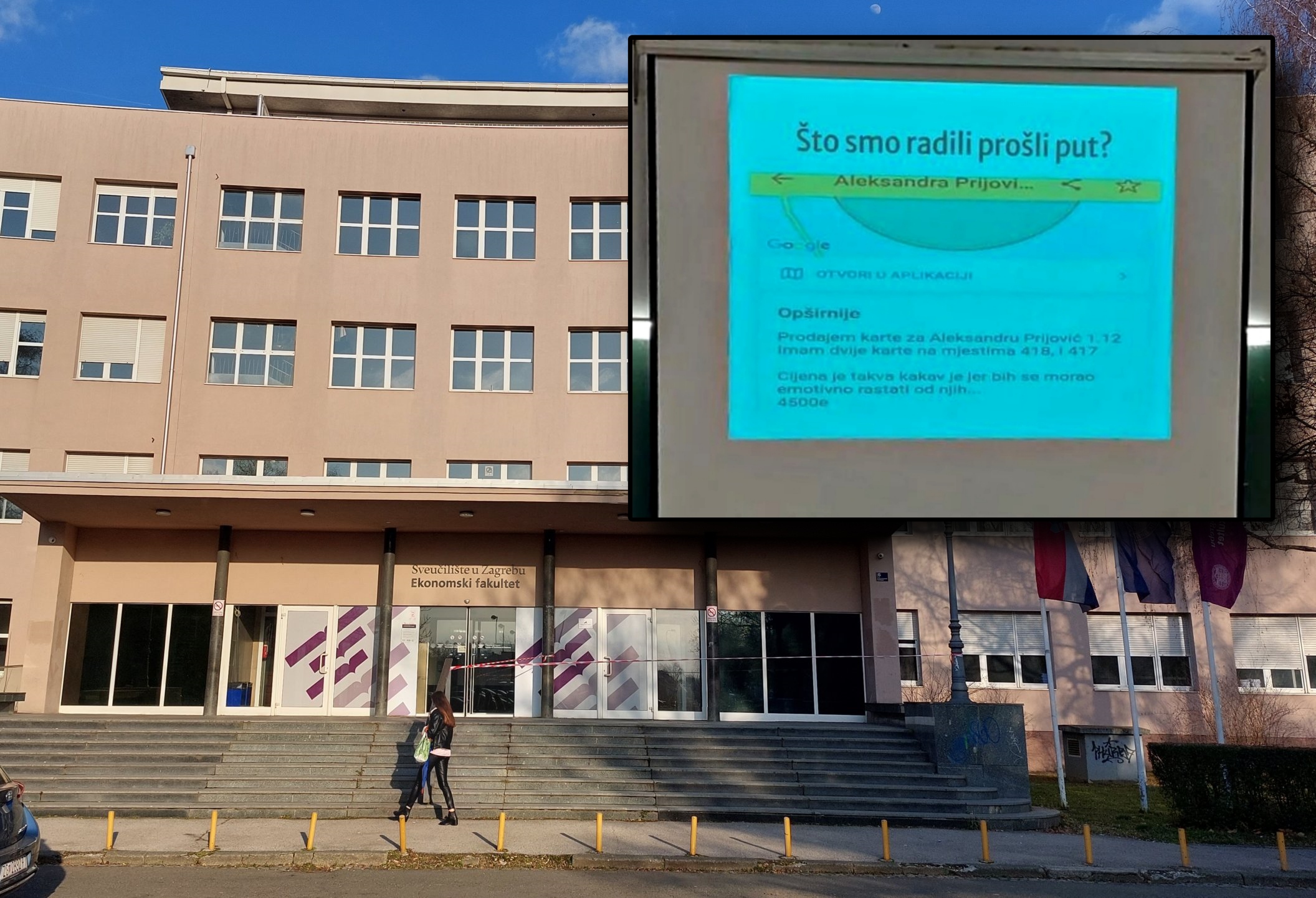 Studenti Ekonomskog u Zagrebu rješavali su zadatak o Aleksandri Prijović