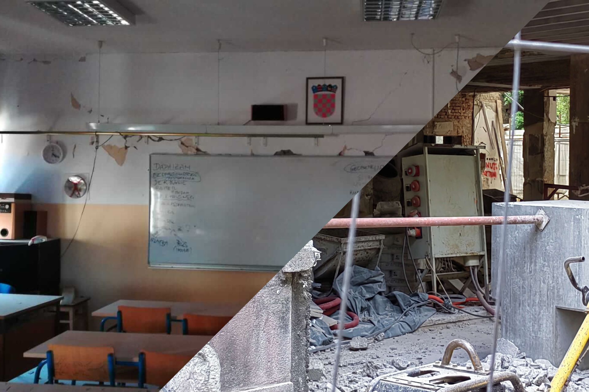 obnova škola i fakulteta od potresa