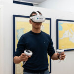 Student s VR naočalama