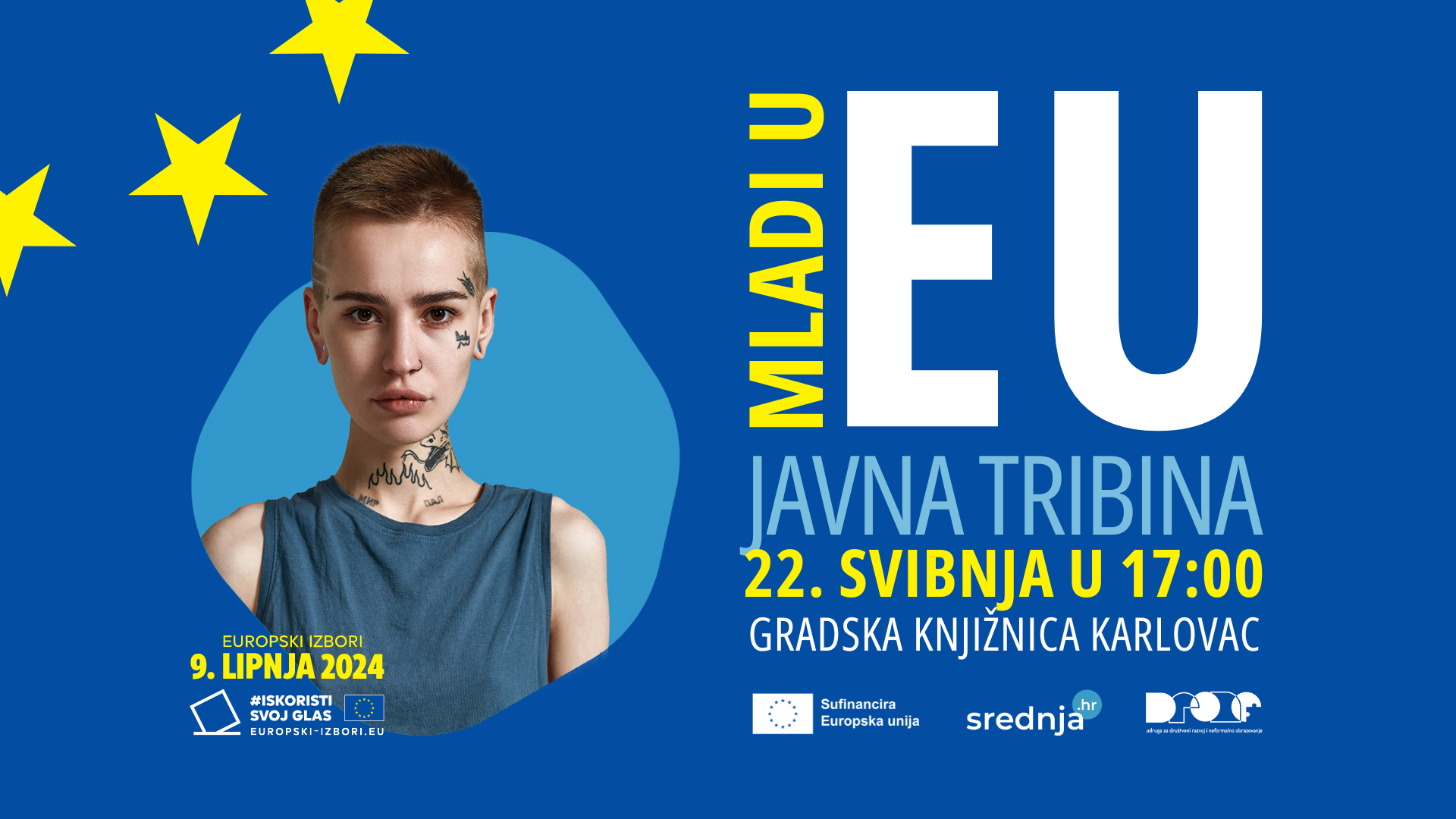 Mladi u EU, događaj kojeg organiziraju udruga DrONe i srednja.hr